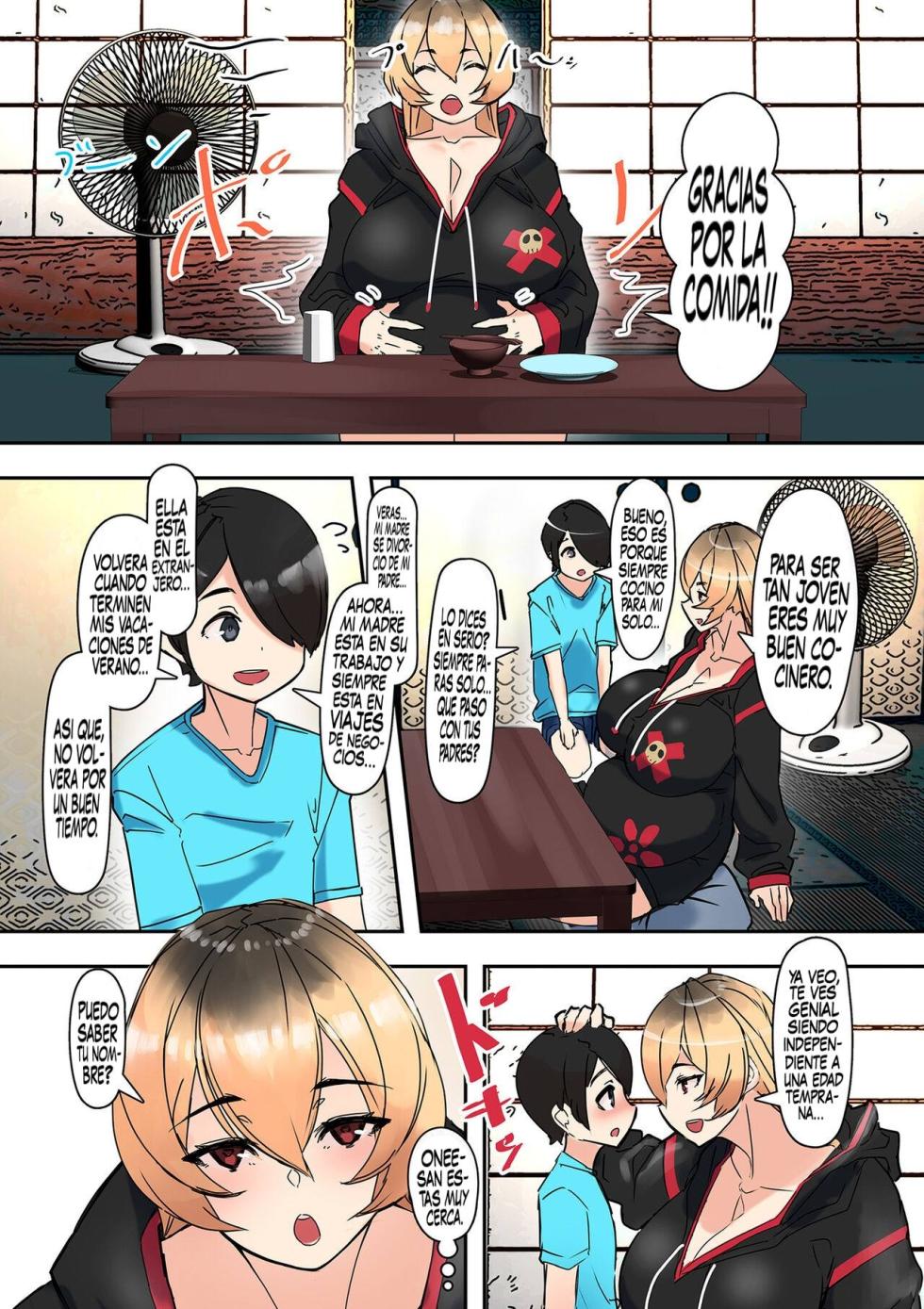 [UC] Onee-chan o Hirottara... | El Dia que Recojí una Onee-san.... (Mama Hame!) [Spanish] [Germany united] [Digital] - Page 5