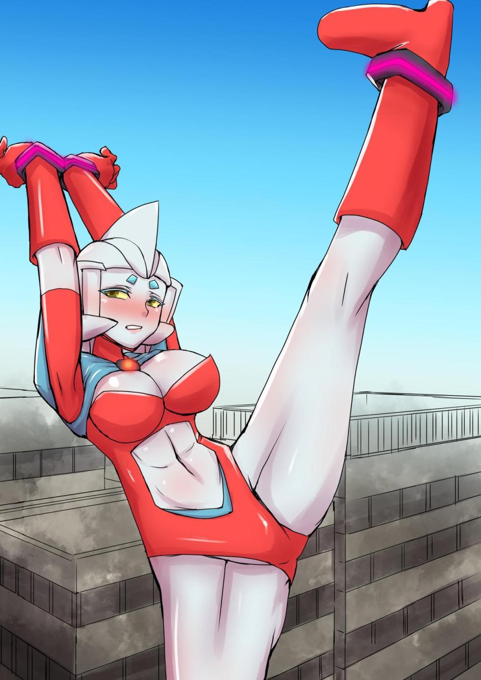[Elephant Jelly] Tokusatsu Heroine Series - Rusty Comet if BADEND Shuu (Ultraman) - Page 11