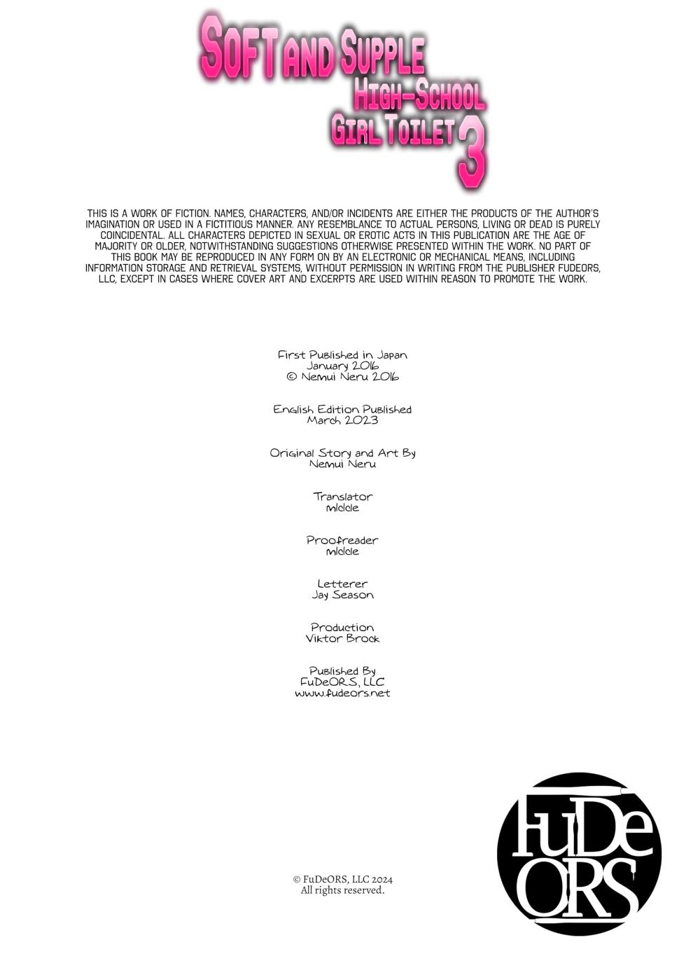 [Nemui Neru] Soft and Supple High-School Girl Toilet 3 [English] [FuDeORS] [Decensored] [Digital] - Page 18