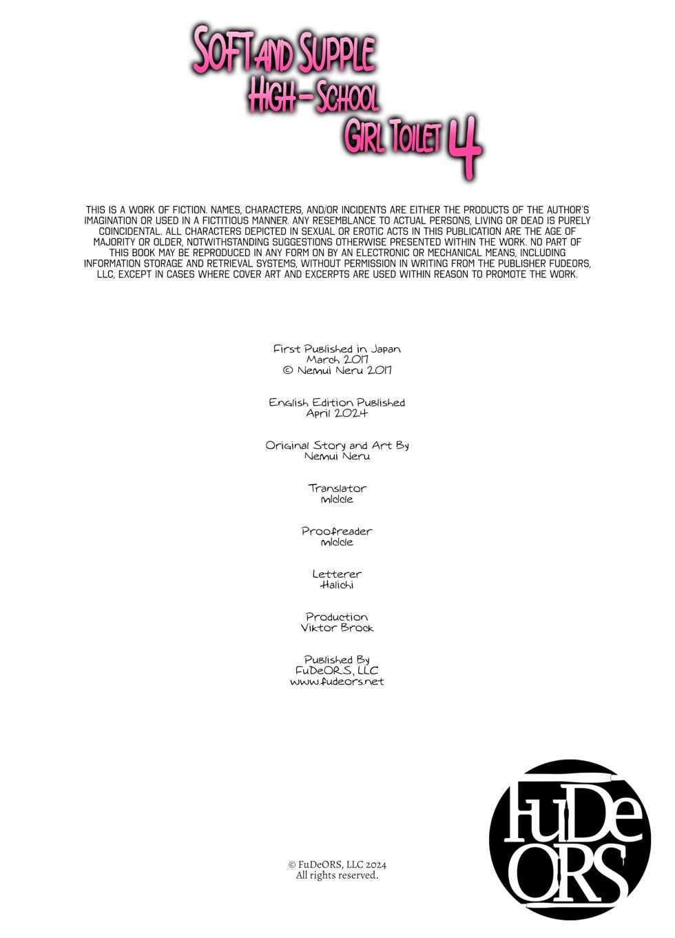 [Nemui Neru] Soft and Supple High-School Girl Toilet 4 [English] [FuDeORS] [Decensored] [Digital] - Page 14