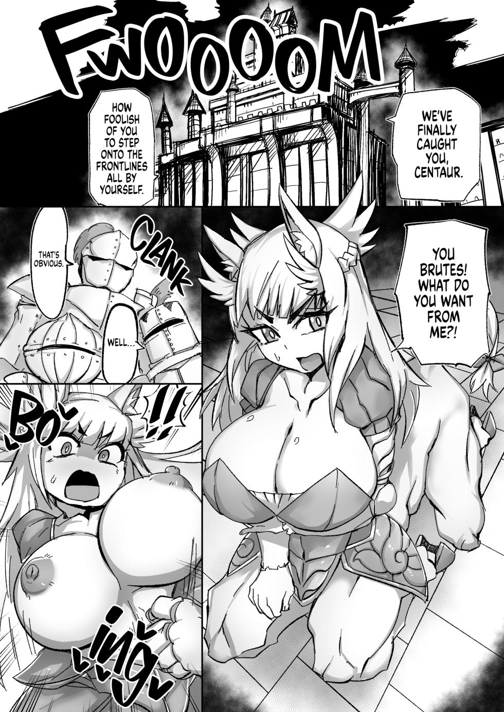 [Zettai Zetsumeis Hut (Zettai Zetsumei)] Sexual Relief CentaurSexual Relief Centaur  [English] {2d-market.com} [Decensored] [Digital] - Page 2