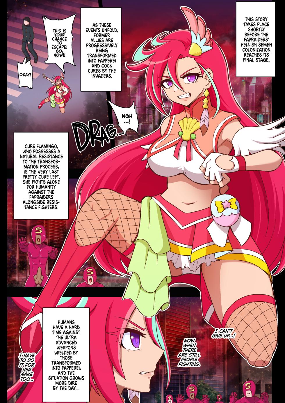 [Akuochisukii Classroom (Akuochisukii Sensei)] Flamingo's Last Stand (Tropical-Rouge! PreCure) [English] {2d-market.com} [Decensored] [Digital] - Page 2