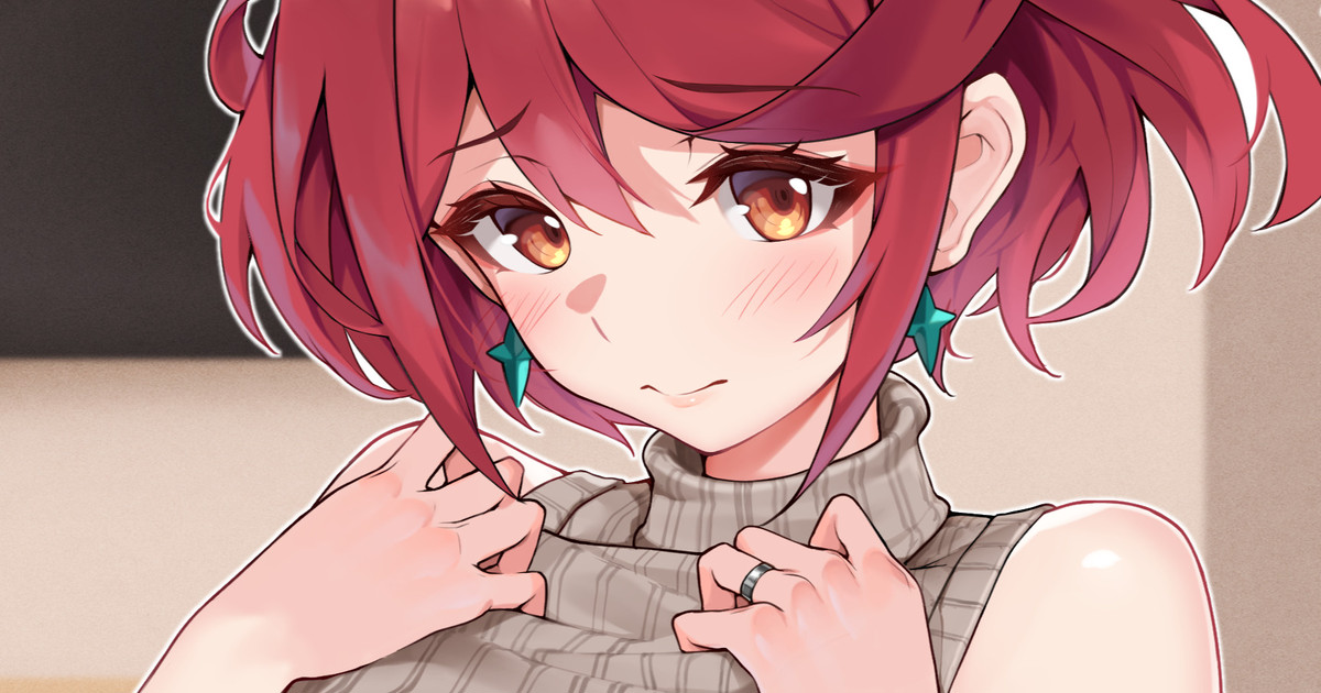 [Matrix16] Pyra Sweater (Xenoblade Chronicles 2) - Page 1