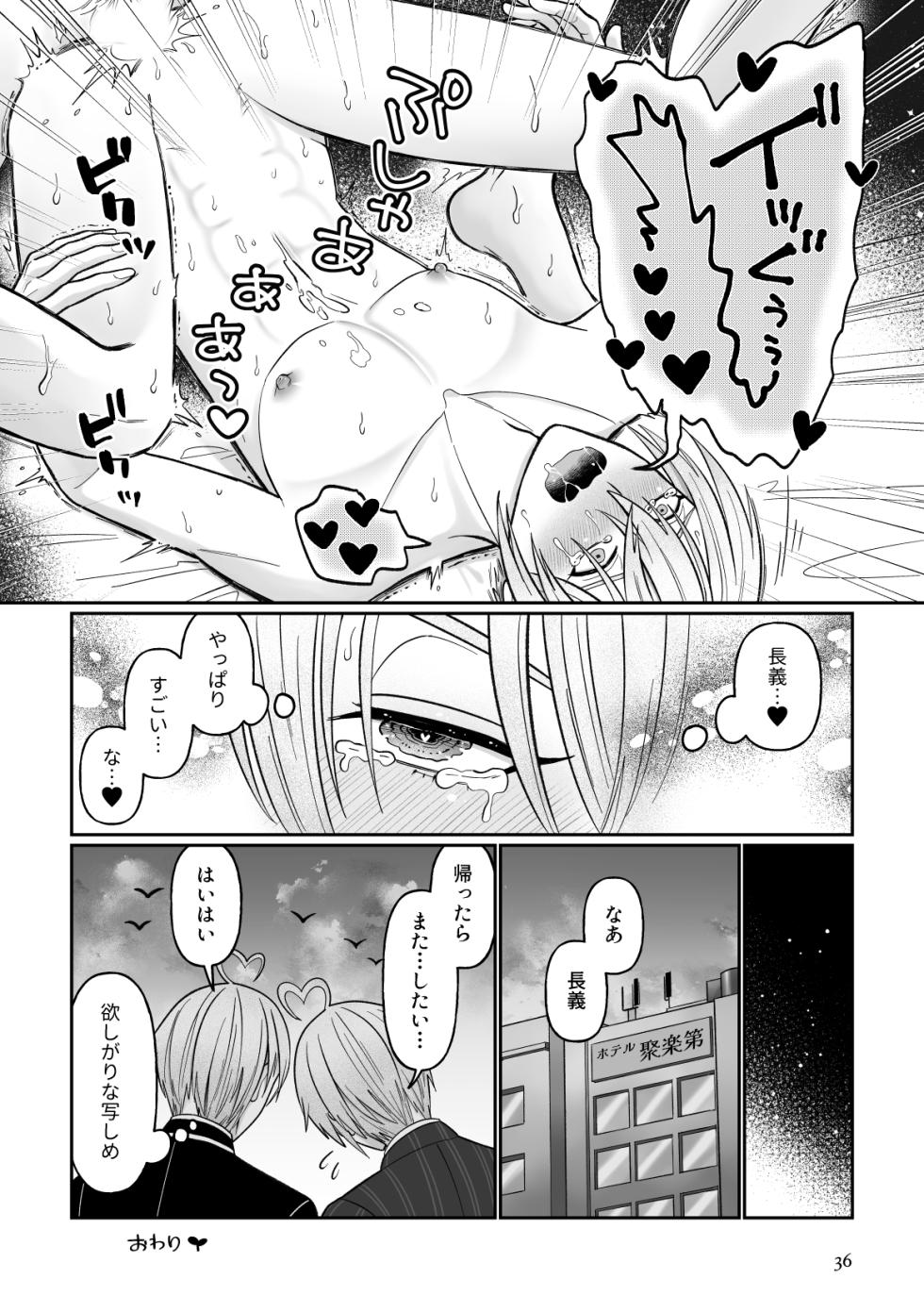 [××Fukuro (Akebono)] Gaman dekinai utsushi ga ganbaru gokugoku arifureta hanashi (Touken Ranbu) [Digital] - Page 33