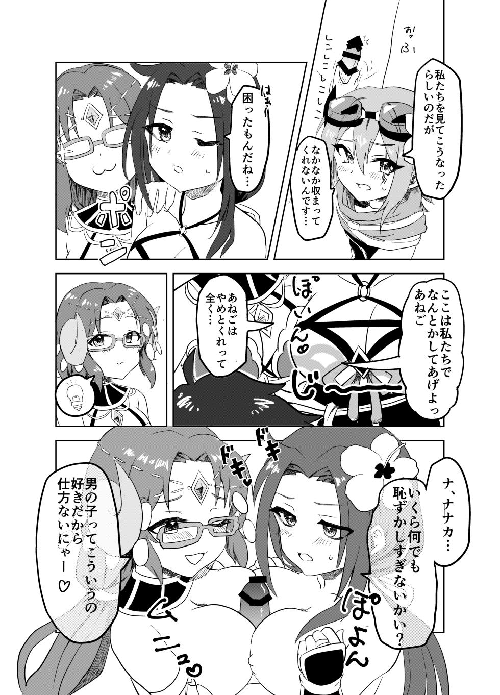 [Grade Eight! (tnd)] Natsu wa Yappari Atsui kara Okashiku Nacchatte mo Shikatanai desu ne (Princess Connect! Re:Dive) [Digital] - Page 8