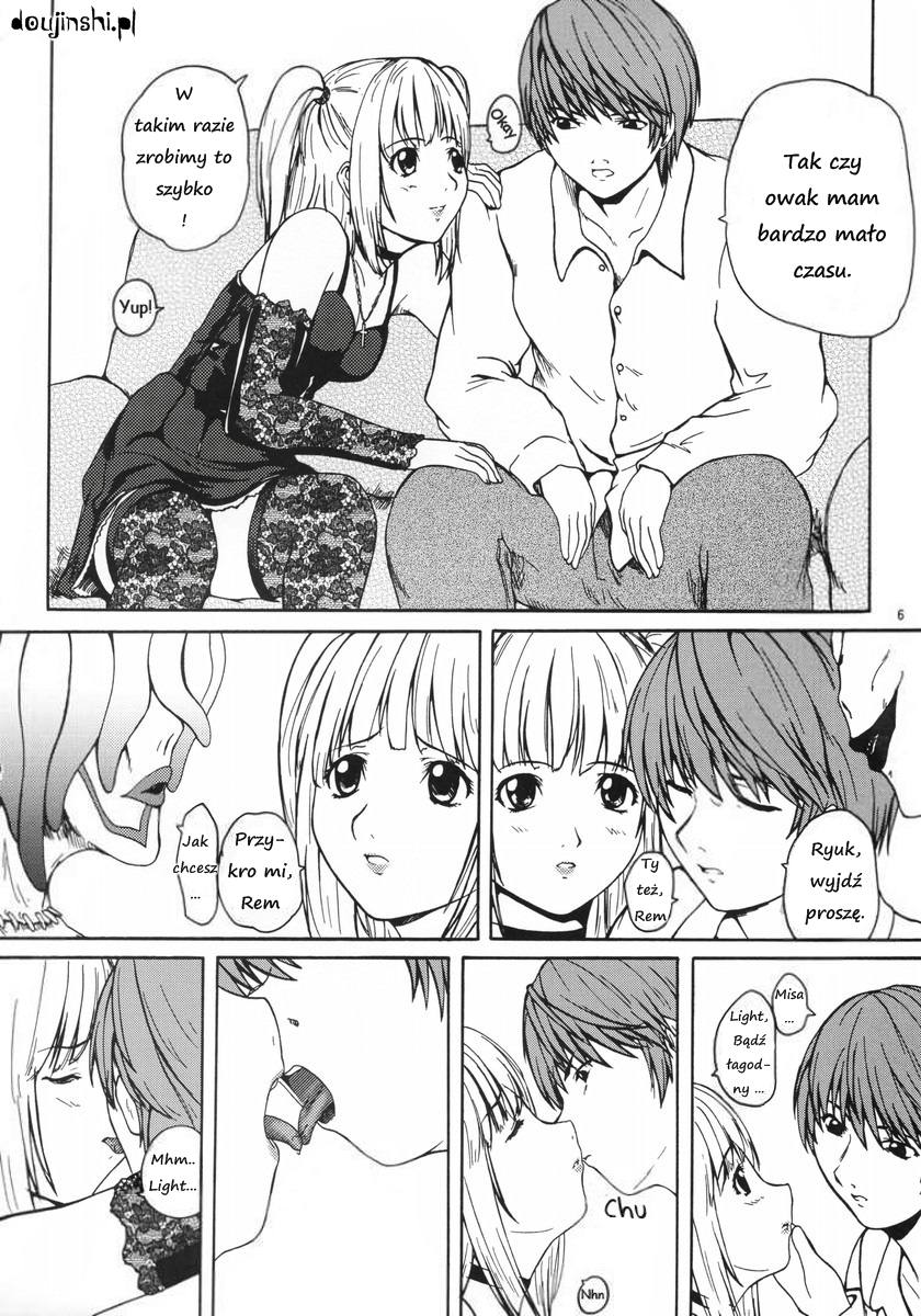 (C66) [2Stroke (YTS Takana)] 2STROKE MuZ (Death Note) [Polish] [doujinshi.pl] - Page 4