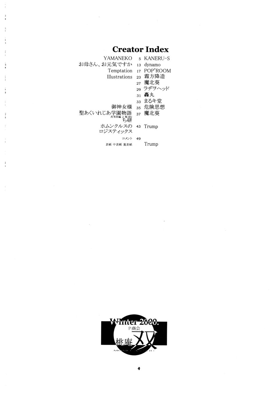 (C59) [P Shoukai (Various)] Momo-an Sou - Page 4