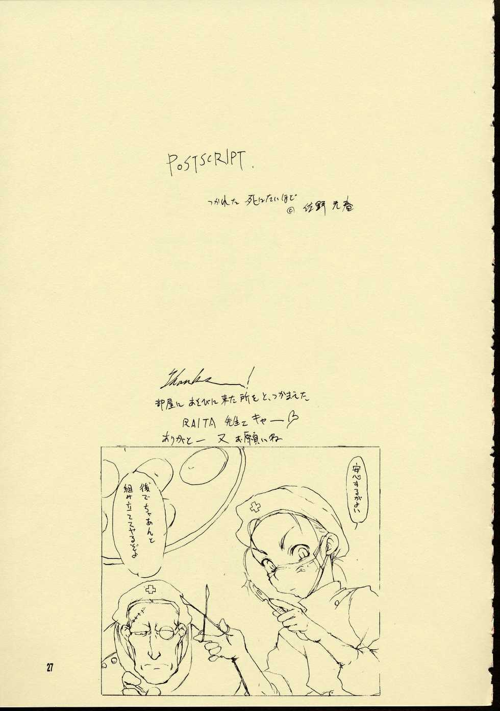 (CR25) [St. Armadel Ch. (Kagetora, RAITA)] Dai Ichi Oujo Konoeshidan - The First Royal Princess Of Guards Division (Cyberbots) - Page 26