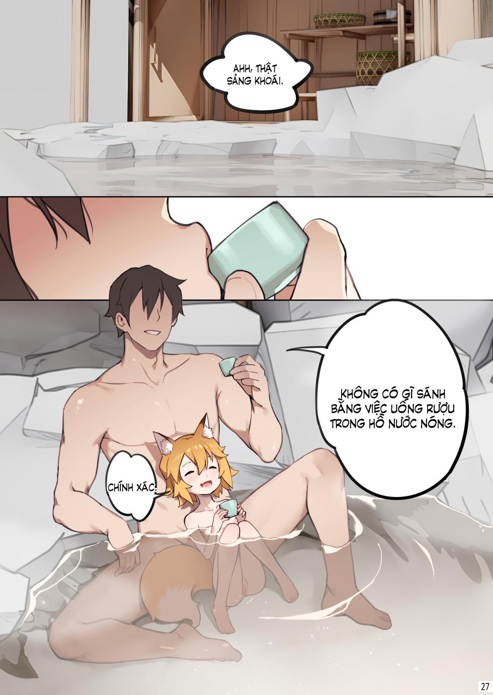[BLVEFO9] 800-Nen no Yakusoku | Lời hẹn ước 800 năm (Sewayaki Kitsune no Senko-san) [Vietnamese Tiếng Việt] [Decensored] - Page 28