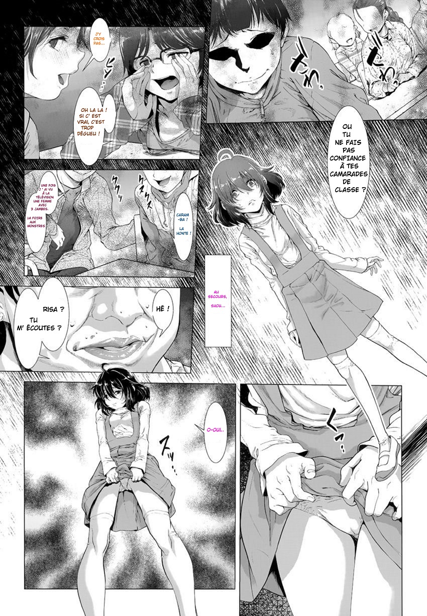 [Sannyuutei Shinta] Chinpotsuki Ijimerarekko | - Etre une Nana Intersexe : Le récit d'une Persécution - [French] - Page 13