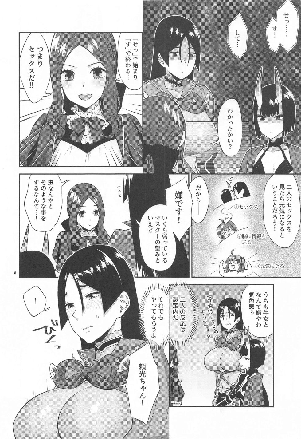 (C103) [Manmanya (Titiduki)] Kinkyuu Ninmu (Fate/Grand Order) - Page 7