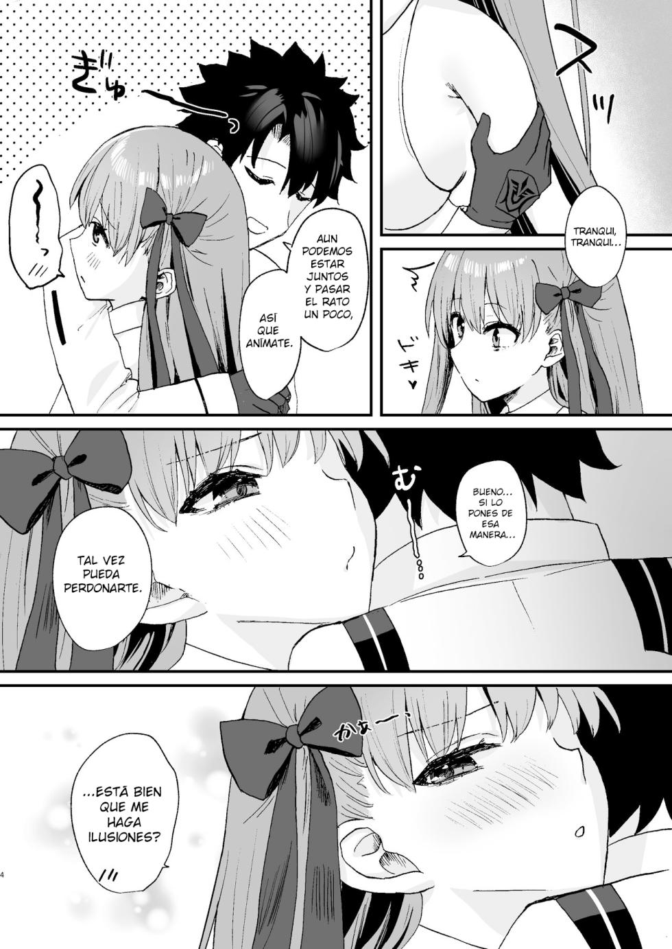 [Torihamu Holic (Yamamura Umi)] BB-chan to Icha Love | Siendo Carinosito con BB-Chan (Fate/Grand Order) [Spanish] [Eva Hub] [Digital] - Page 4