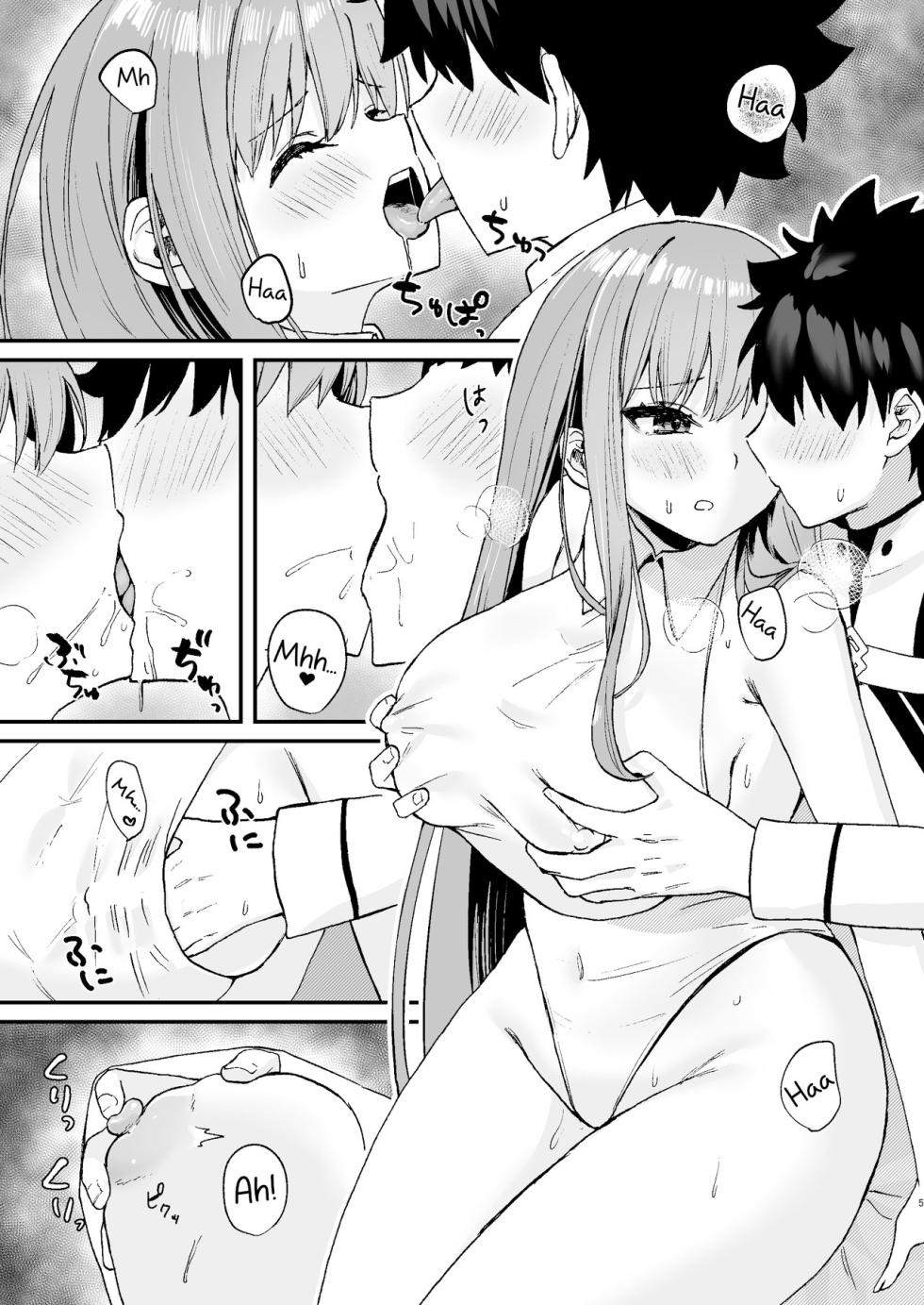 [Torihamu Holic (Yamamura Umi)] BB-chan to Icha Love | Siendo Carinosito con BB-Chan (Fate/Grand Order) [Spanish] [Eva Hub] [Digital] - Page 5