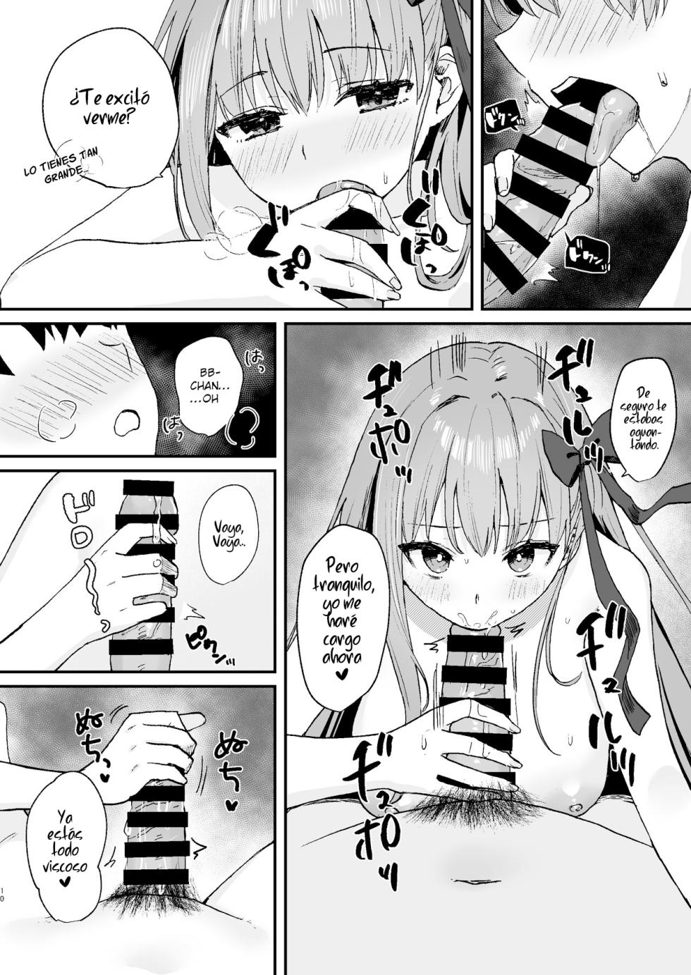 [Torihamu Holic (Yamamura Umi)] BB-chan to Icha Love | Siendo Carinosito con BB-Chan (Fate/Grand Order) [Spanish] [Eva Hub] [Digital] - Page 10