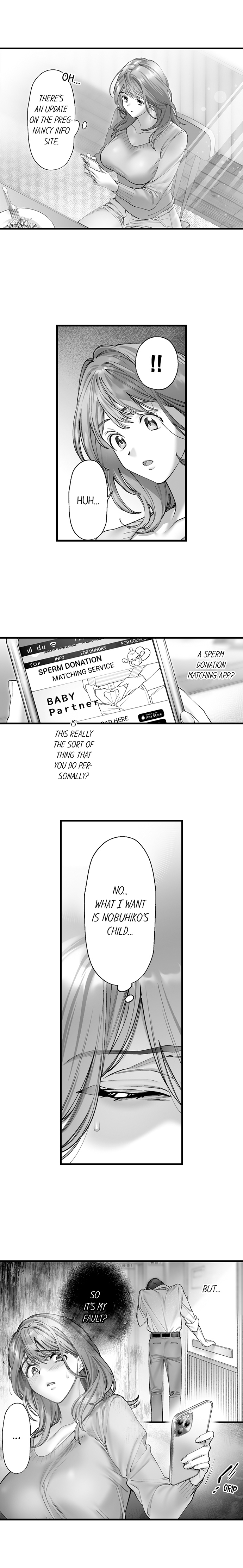 [Nichi Ryū / Hikaru]  Nama no Seishi Teikyou Nante Kiitenai…- Otto no Oshiego ni Kaihatsu Sareru Moteamashita Karada 1-3 | Impregnate Me 'Cause My Husband Can't [Chapter 01-03] [English] [Ongoing] - Page 5