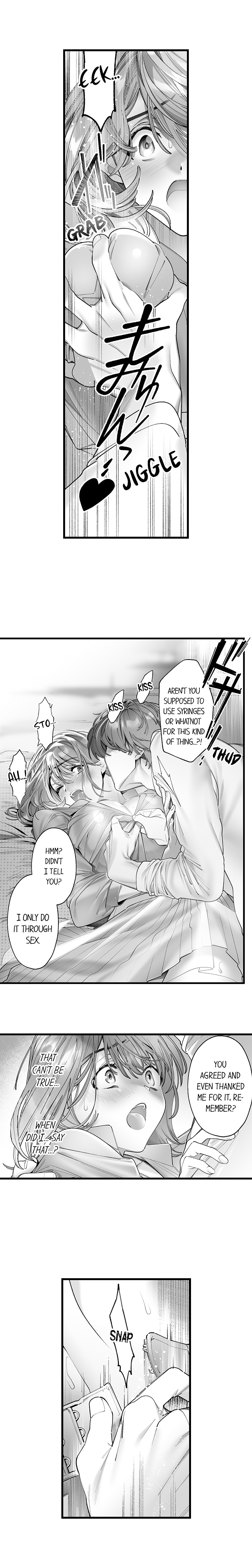 [Nichi Ryū / Hikaru]  Nama no Seishi Teikyou Nante Kiitenai…- Otto no Oshiego ni Kaihatsu Sareru Moteamashita Karada 1-3 | Impregnate Me 'Cause My Husband Can't [Chapter 01-03] [English] [Ongoing] - Page 16