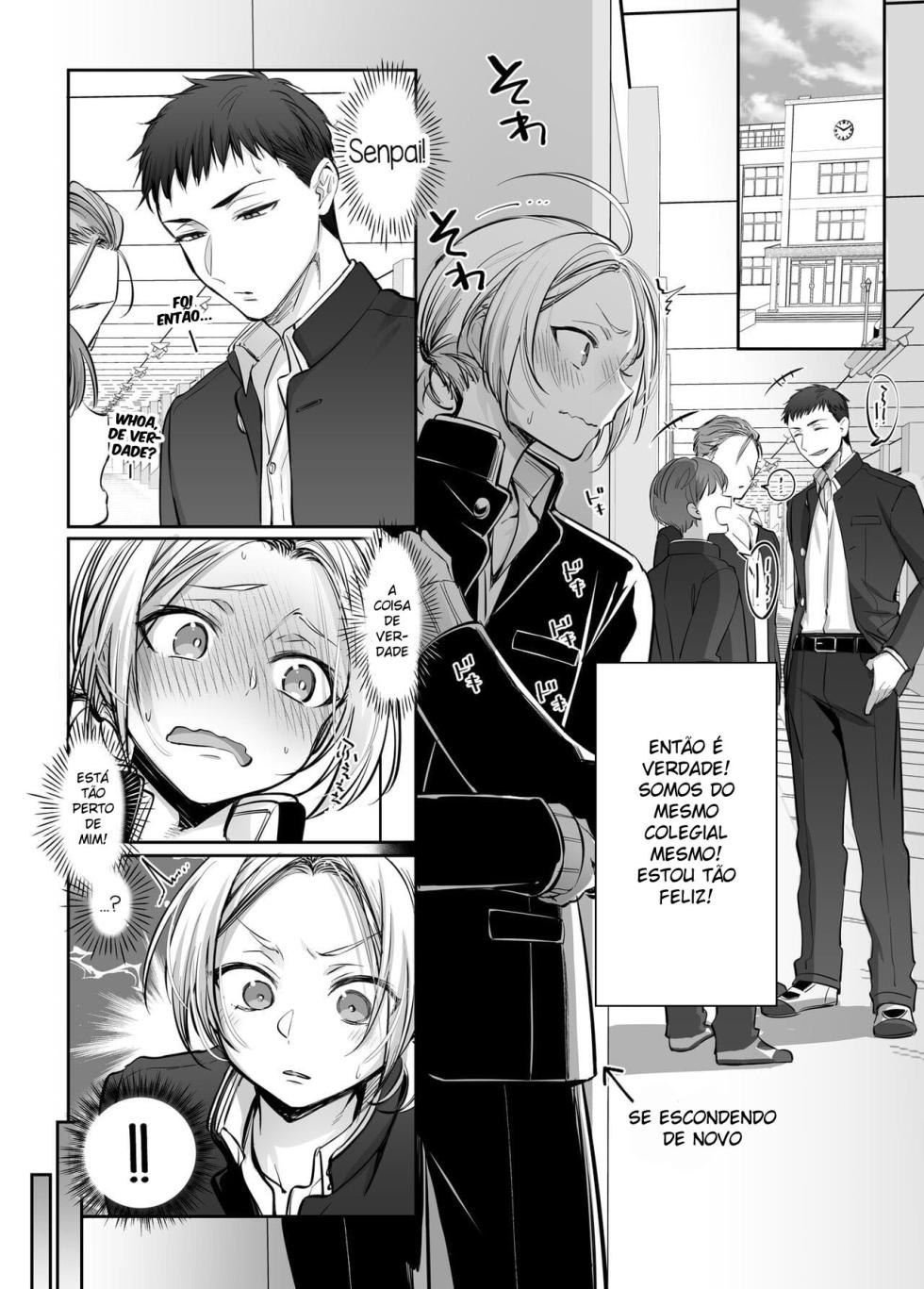 [NUH (Morino Bambi)] Shoshinsha Josou Danshi ni Osowarete Mita!? [Portuguese-BR] - Page 8