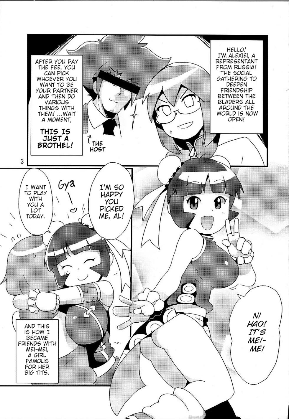 (Puniket 22) [Funi Funi Lab (Tamagoro, Uchi-Uchi Keyaki)] Metal Fight Chibikko Bitch Baku | Metal Fight Tiny Bitches (Dinosaur King, Metal fight Beyblade) [English] [Poranya] [Decensored] - Page 2