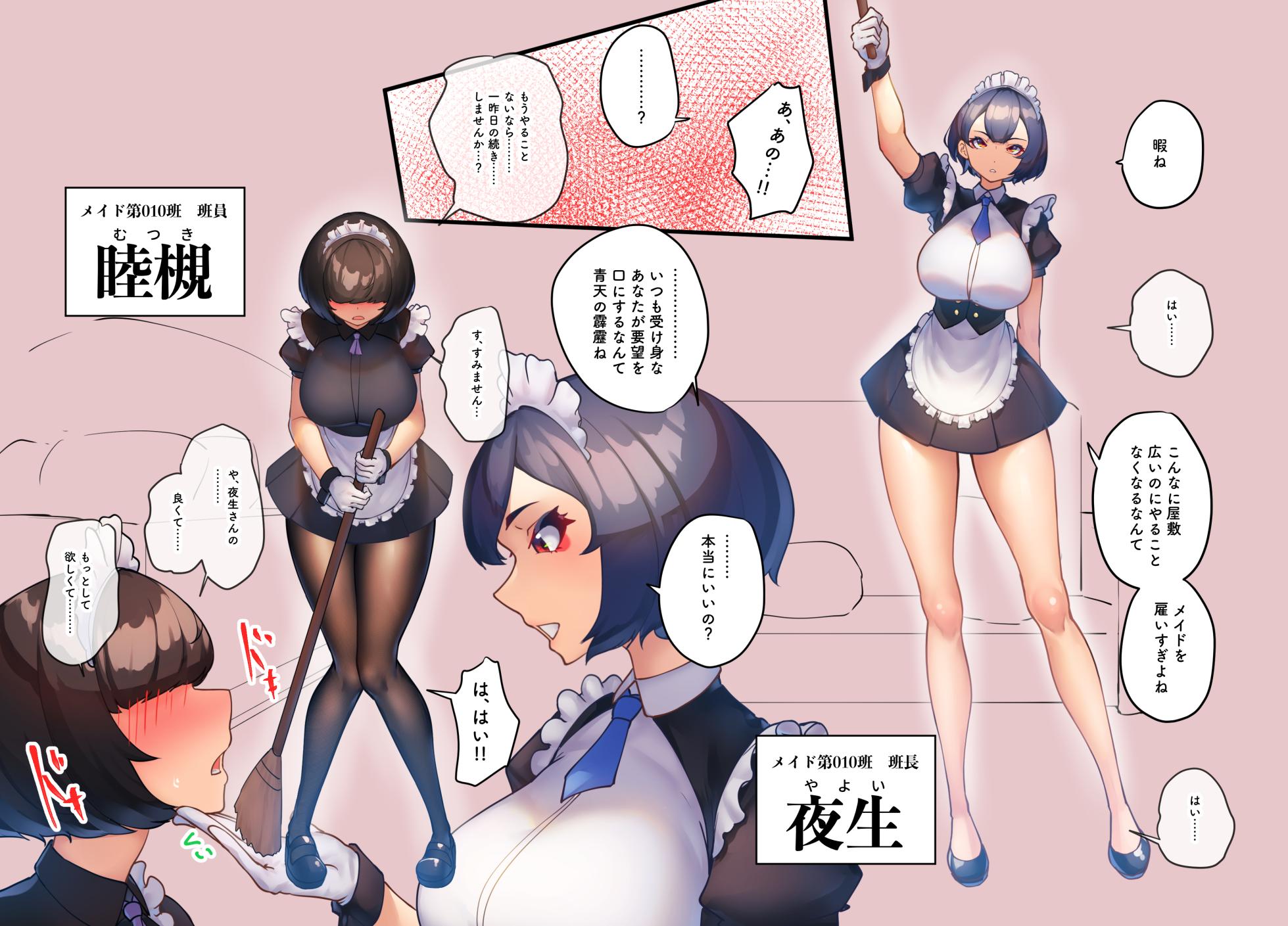 [Nietzsche (Niche)] Futanari Maid Kan 1-ji no Himatsubushi 〜 - Page 3