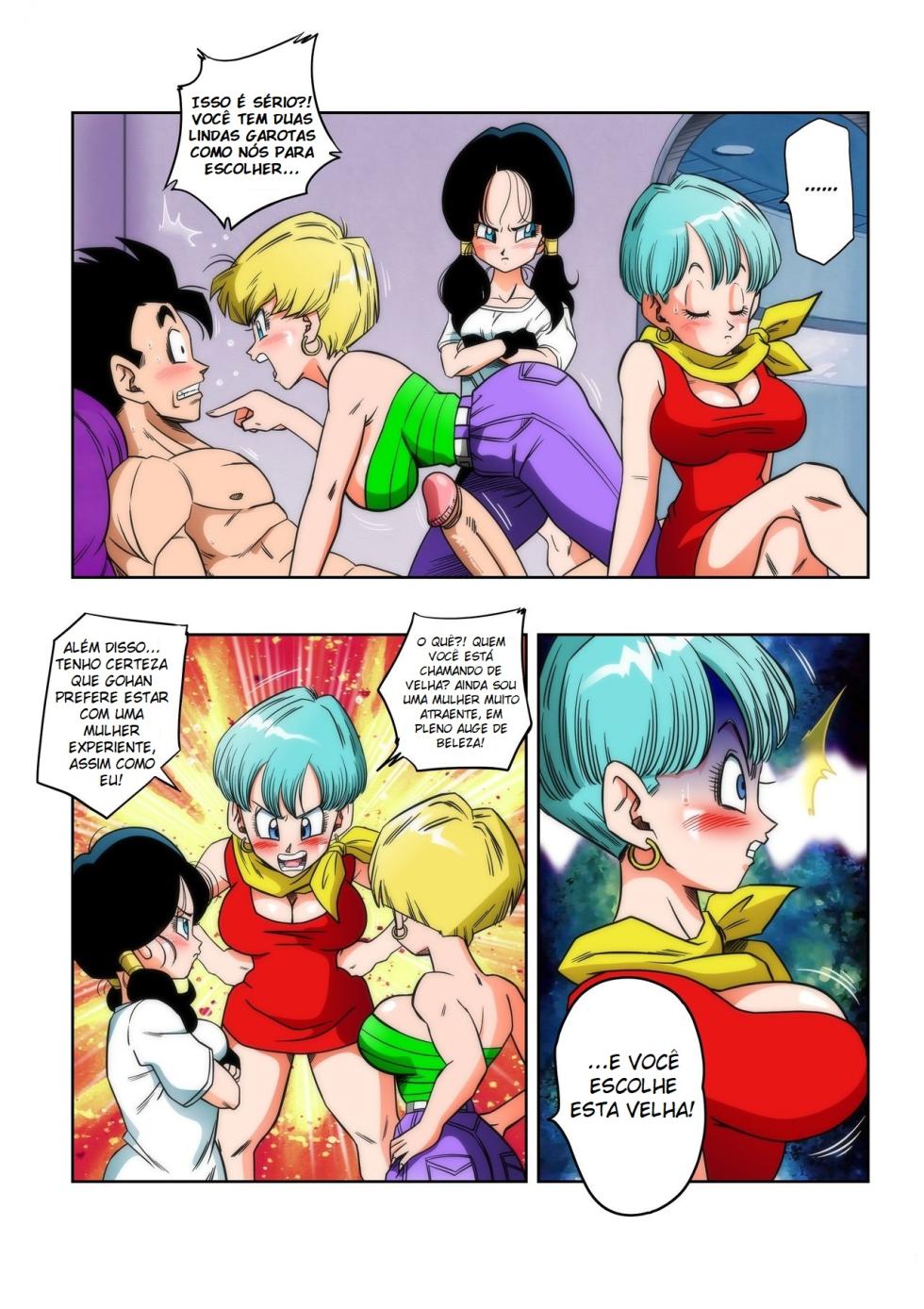 [Yamamoto Doujin (Yamamoto)] DagonBall - Love Triangle Z 4 (Dragon Ball Z) [Portuguese-BR] [Decensored] - Page 5