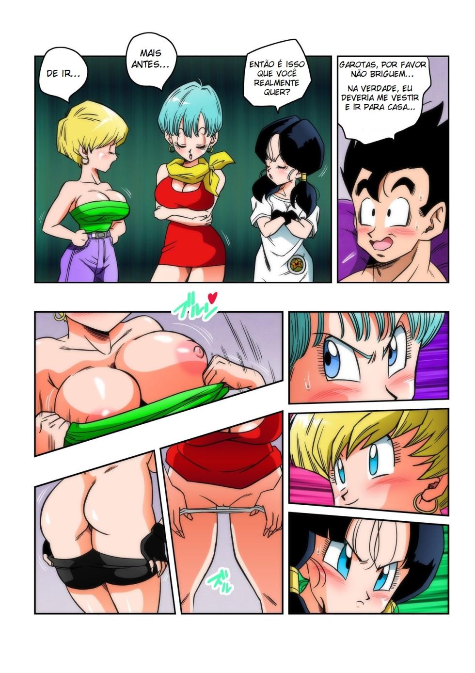 [Yamamoto Doujin (Yamamoto)] DagonBall - Love Triangle Z 4 (Dragon Ball Z) [Portuguese-BR] [Decensored] - Page 6