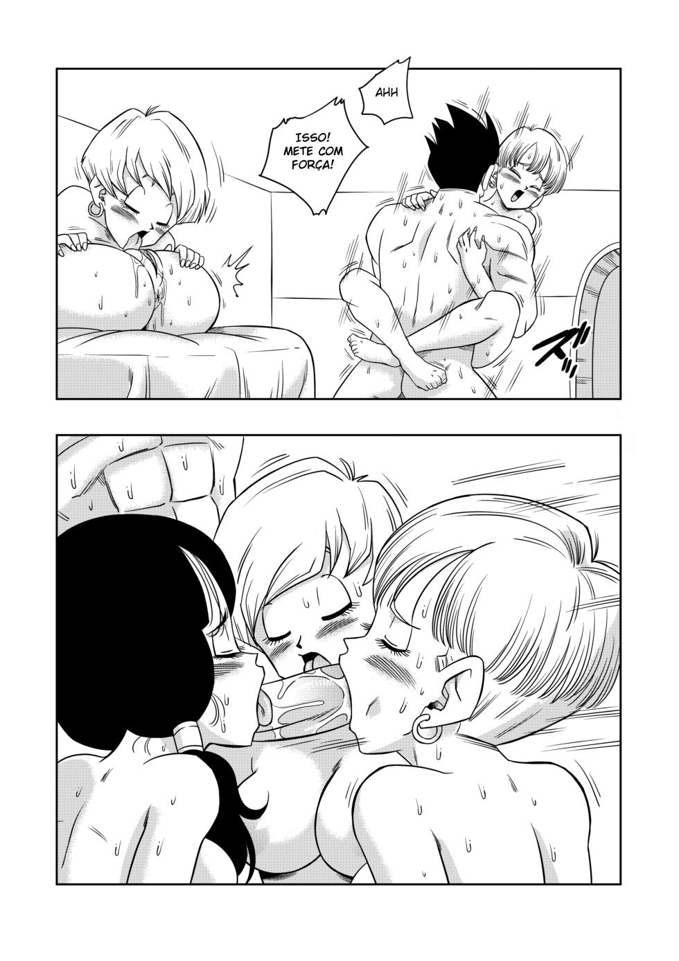[Yamamoto Doujin (Yamamoto)] DagonBall - Love Triangle Z 4 (Dragon Ball Z) [Portuguese-BR] [Decensored] - Page 35