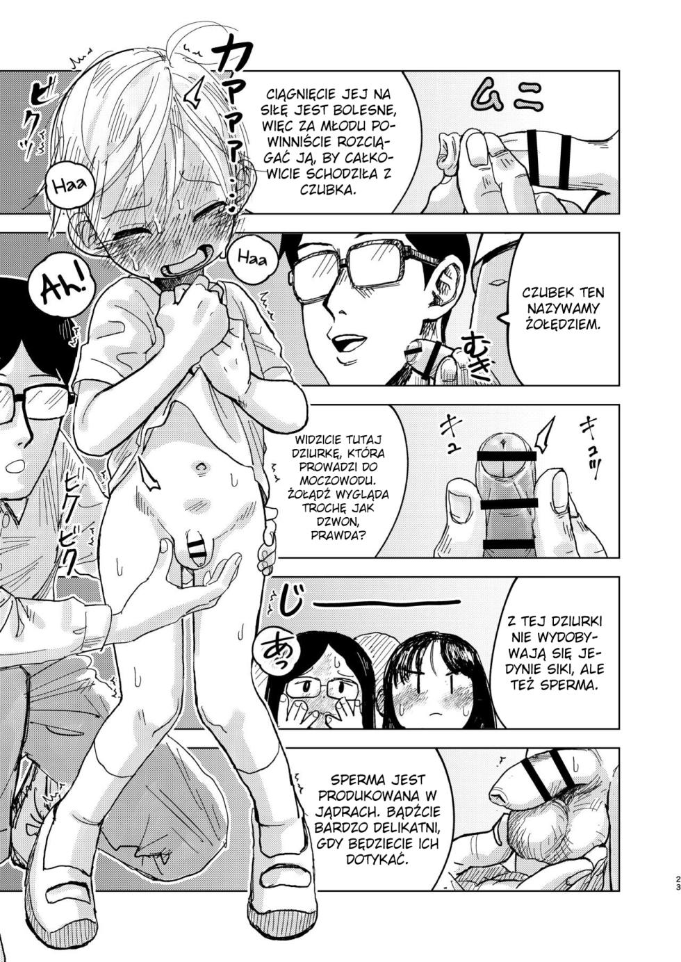 [Pero (Mesotane)] Jitsuen!! Hoken Taiiku | Prezentacja!! Wychowanie do życia w rodzinie [Polish] [Digital] - Page 20