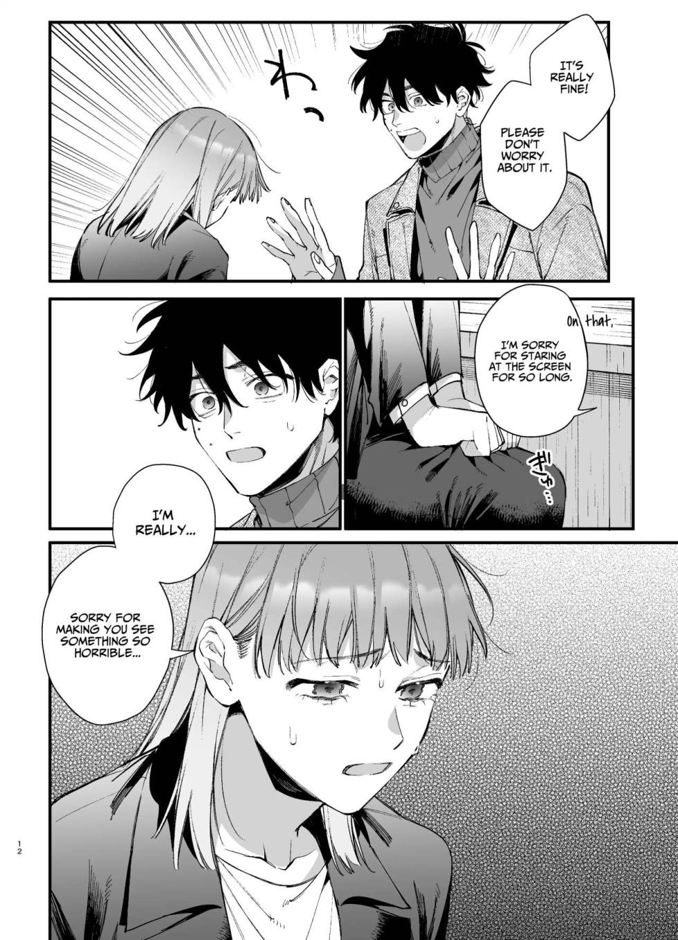 [Umenegi Daimyoujin (Umekoppe)] Kawaisona Kimigaichiban Kawai ~Inu-kei Shuchaku Danshi Harukun no Shitsuke kobi~ | You’re Cutest When You’re Pathetic ~Obsessed Golden Retriever Boy Haru’s Disciplinary Sex~ [English] - Page 12
