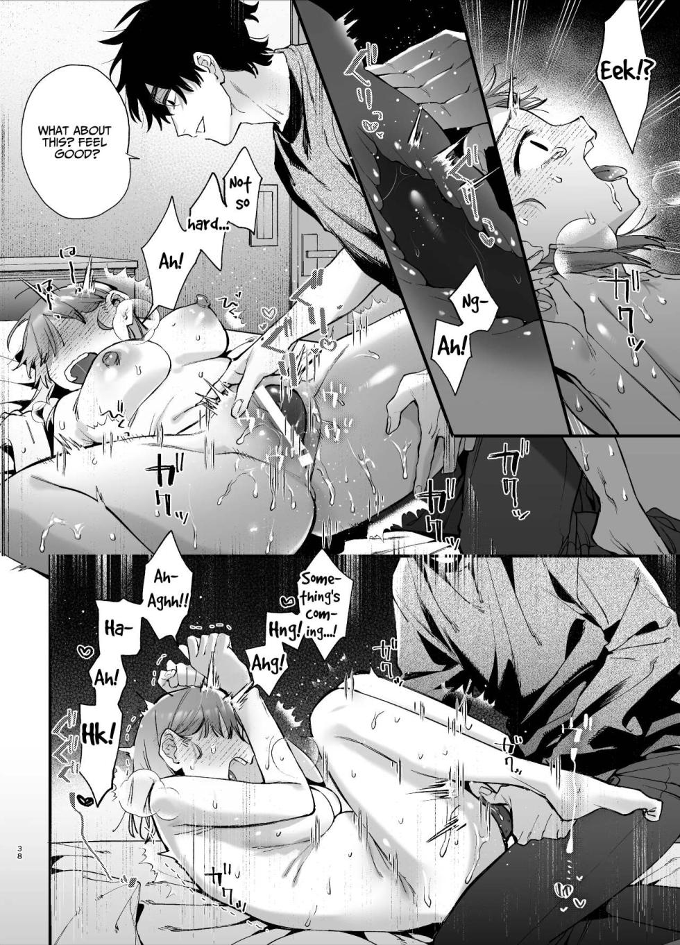 [Umenegi Daimyoujin (Umekoppe)] Kawaisona Kimigaichiban Kawai ~Inu-kei Shuchaku Danshi Harukun no Shitsuke kobi~ | You’re Cutest When You’re Pathetic ~Obsessed Golden Retriever Boy Haru’s Disciplinary Sex~ [English] - Page 38