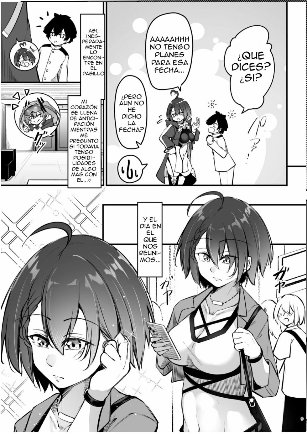 [Gakuen Ketsumeichou (Oriue Wato)] Atsuatsu Oyanami Soudanshitsu -Jissen Hen- (Azur Lane) | El Cuarto de Consiliacion Amorosa 2 ~El Arco de Baltimore~ [Spanish] [Alfredo Vega] [Digital] - Page 8