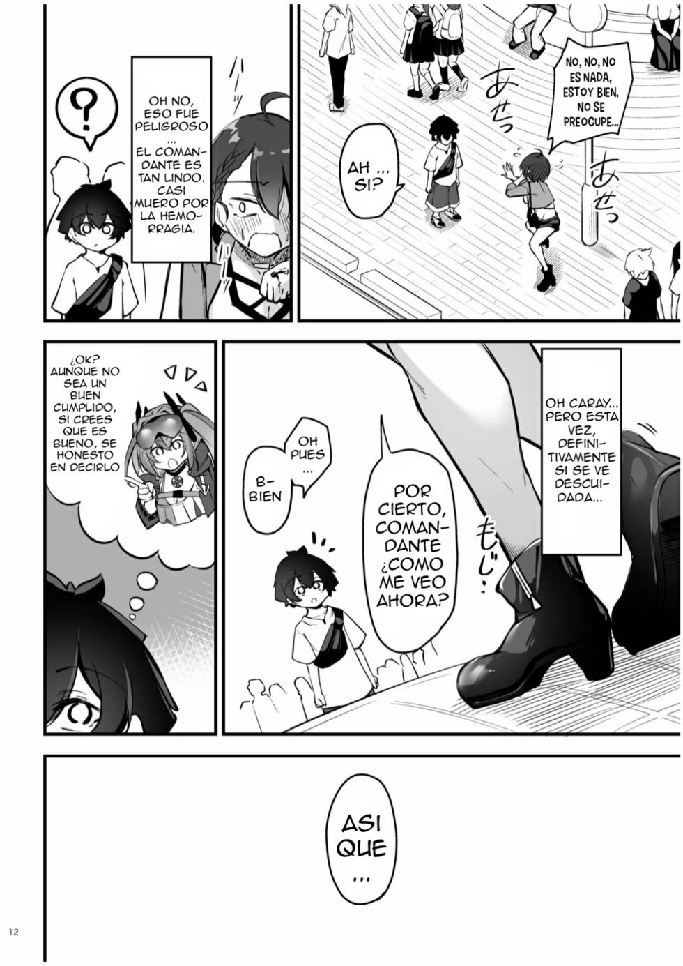 [Gakuen Ketsumeichou (Oriue Wato)] Atsuatsu Oyanami Soudanshitsu -Jissen Hen- (Azur Lane) | El Cuarto de Consiliacion Amorosa 2 ~El Arco de Baltimore~ [Spanish] [Alfredo Vega] [Digital] - Page 11