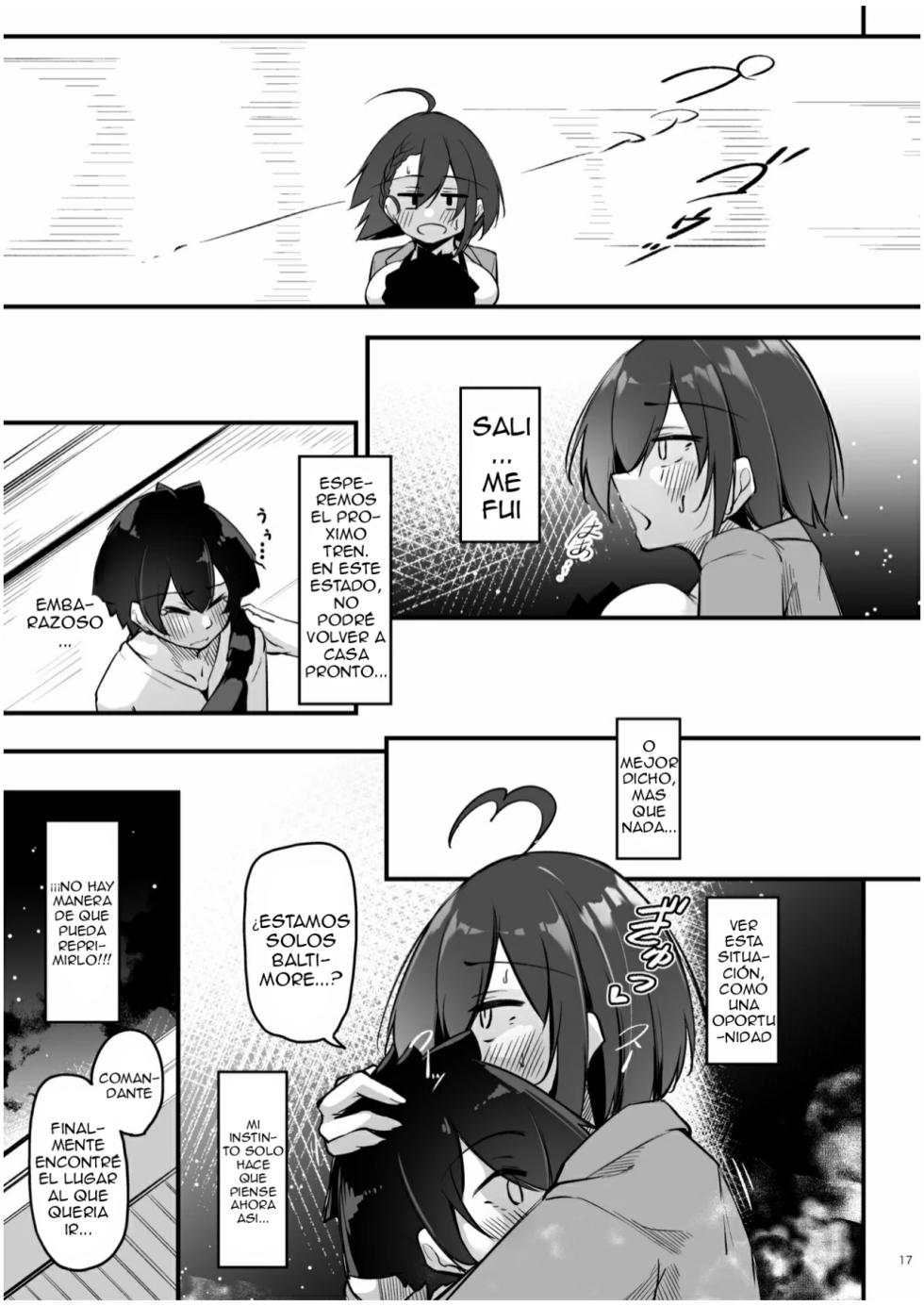 [Gakuen Ketsumeichou (Oriue Wato)] Atsuatsu Oyanami Soudanshitsu -Jissen Hen- (Azur Lane) | El Cuarto de Consiliacion Amorosa 2 ~El Arco de Baltimore~ [Spanish] [Alfredo Vega] [Digital] - Page 16