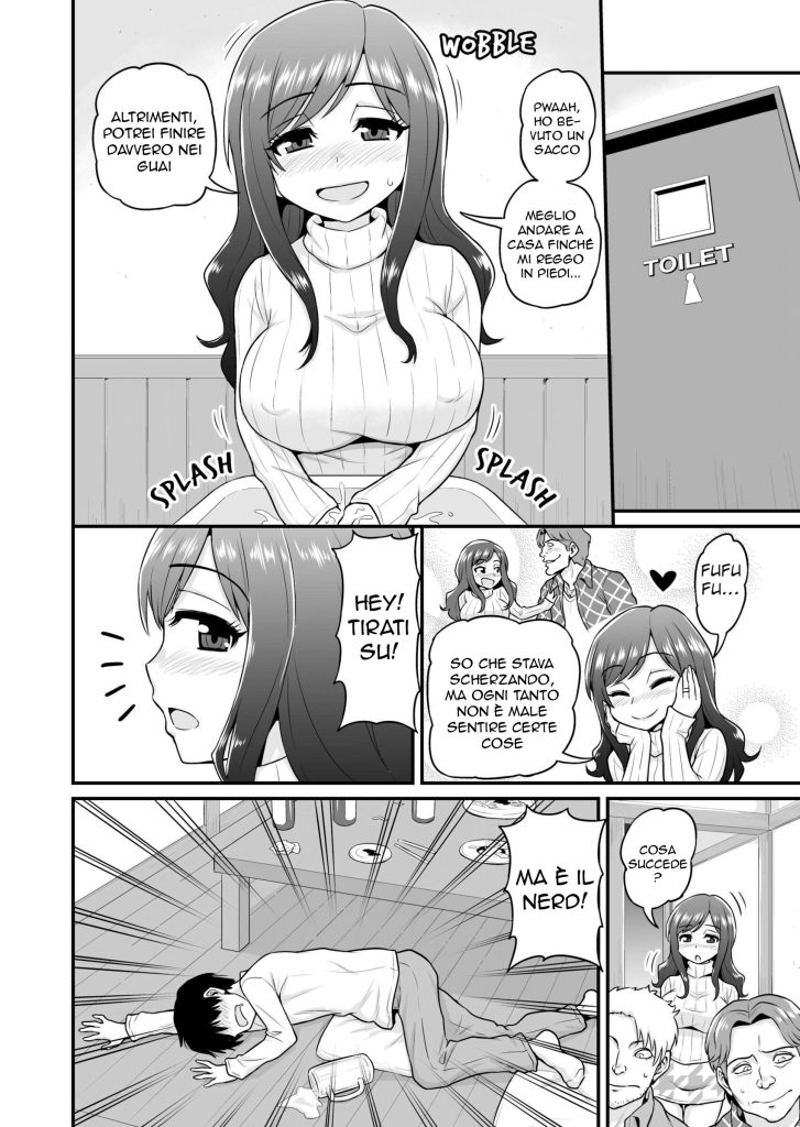 [Chimamire Yashiki (Gachonjirou)] Uwaki Hitozuma Nama Nakadashi Ottori Seiso Kakure Inran Hitozuma to Okute Dotei Otaku-kun | Vecchi Compagni Nuove Passioni [Italian] [Decensored] - Page 3