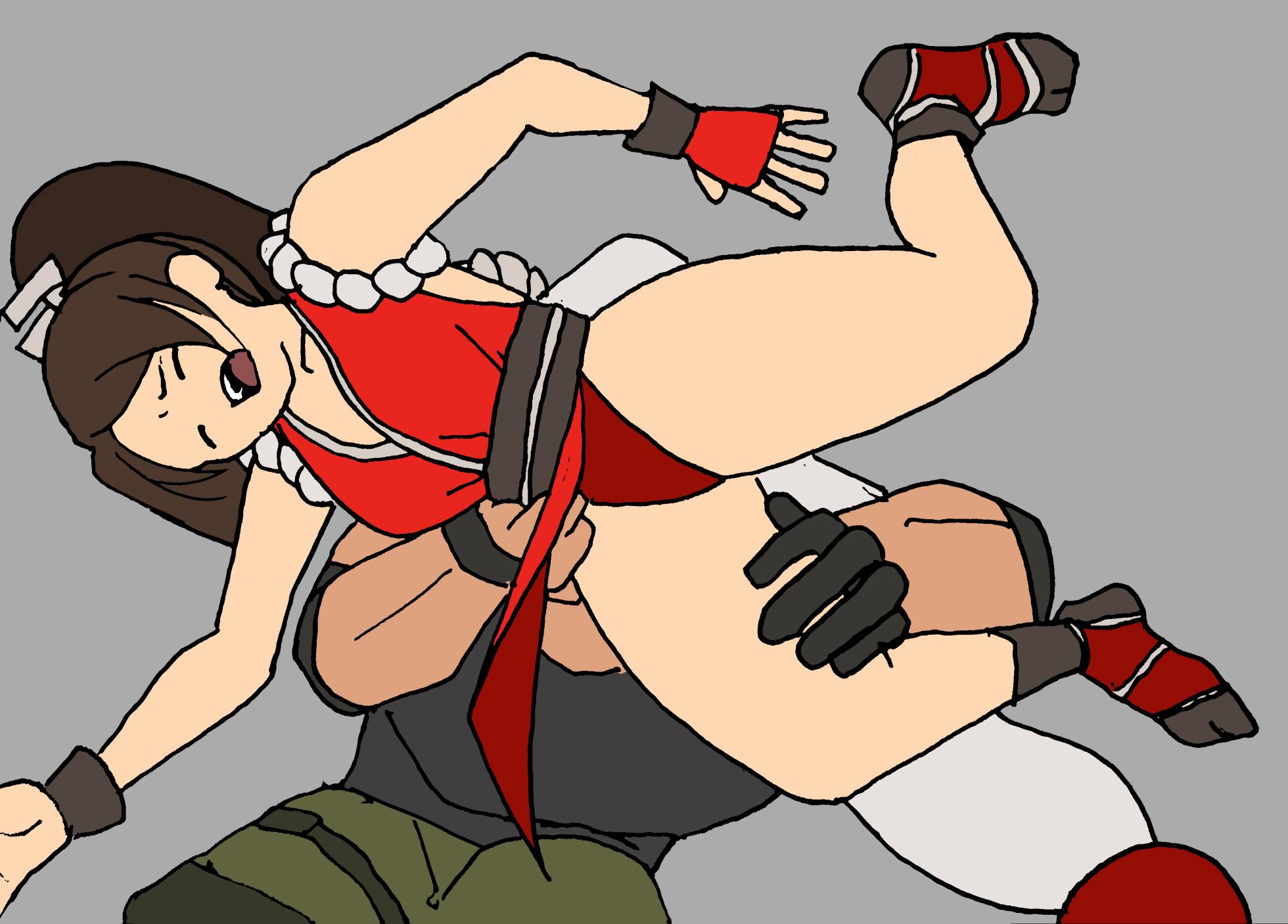 [Sanman-Drill] Mai Shiranui VS. Clark Still (KOF) - Page 2