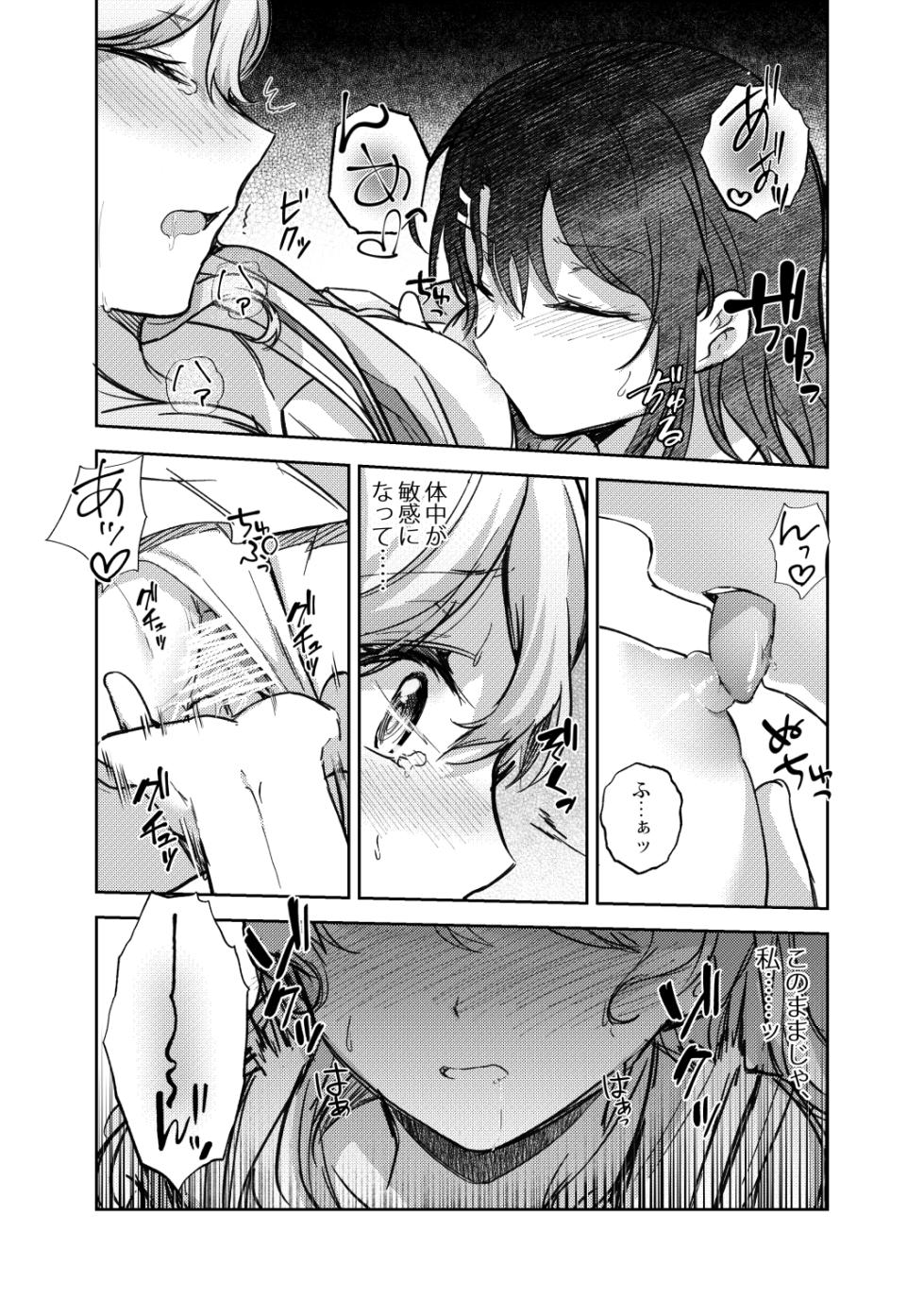 [aoiro_050] Sono Koe wa Atashi ni  Kiku (BanG Dream!) - Page 15