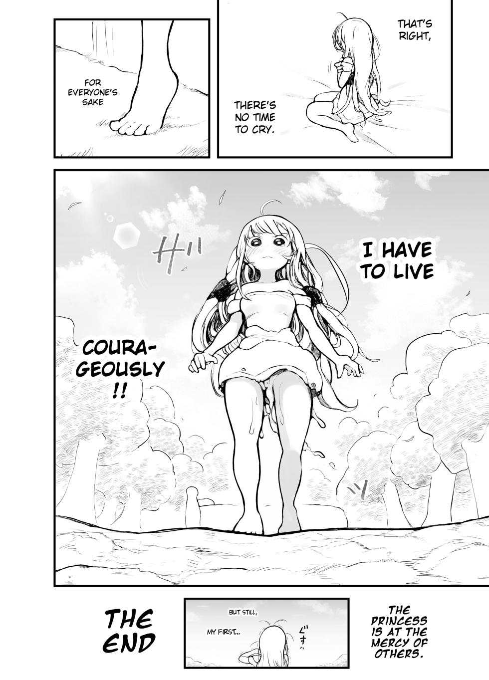 [Mugihoho (Muigyuu)] Hime-sama wa Sareruga Mama | The princess is at the mercy of others [English] [Gagak_Ireng] - Page 25