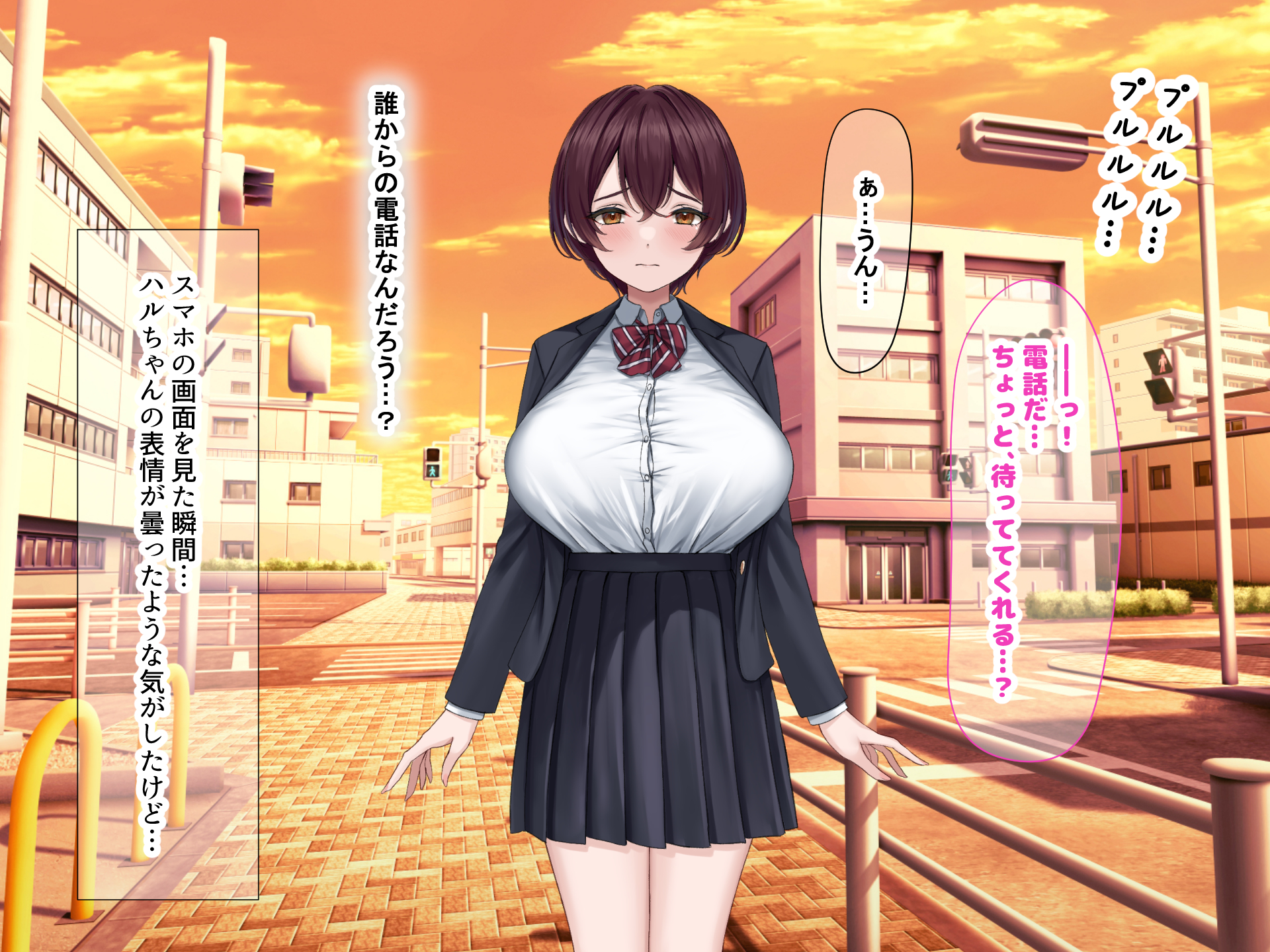 [Nanohana Jam (Rama)] Boku no Kayou Danshikou ni Totsuzen Tenkou Shite Kita Kyonyuu Bishoujo ~Seishori Tantou no Tanaka-san~ - Page 40