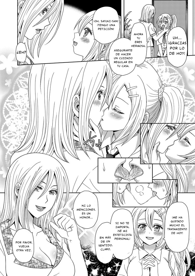 [Marialite (Yuukey)] Ore ga Watashi ni Naru Tame no Biyou Salon 2 [Spanish] - Page 14