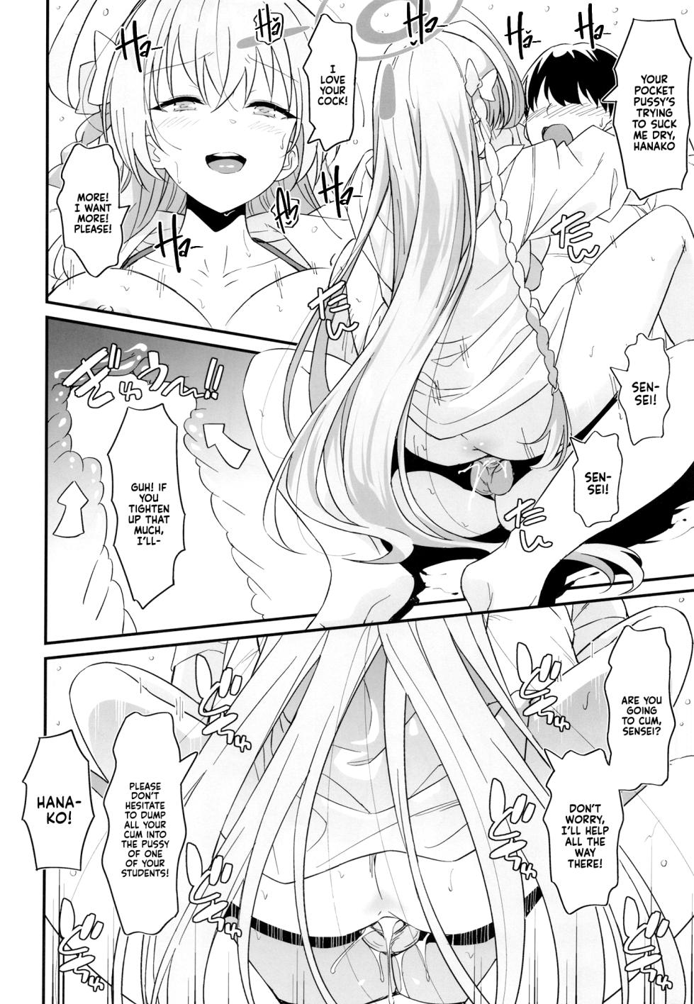 [AERODOG (inu)] Onanie Supporter Hanako |  Handjob Helper Hanako  (Blue Archive) [English] [Bikkie Biter] [Digital] - Page 19