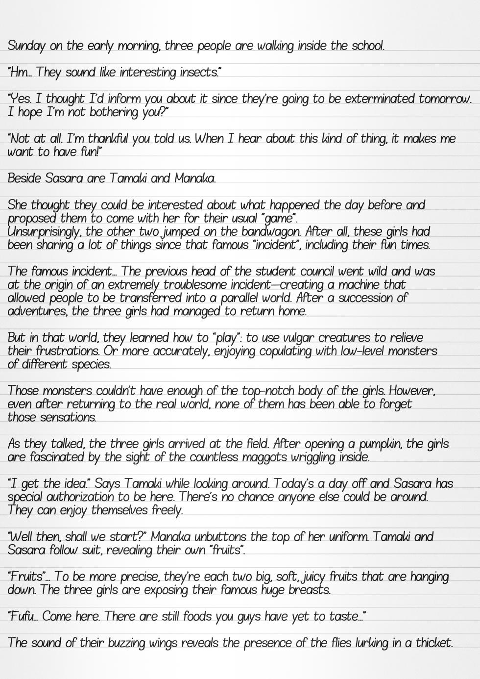 [Tiba-Santi (Misuke)] Misuke's Short Stories 10 - Pumpkin Flies (ToHeart2 Dungeon Travelers) [English] - Page 4