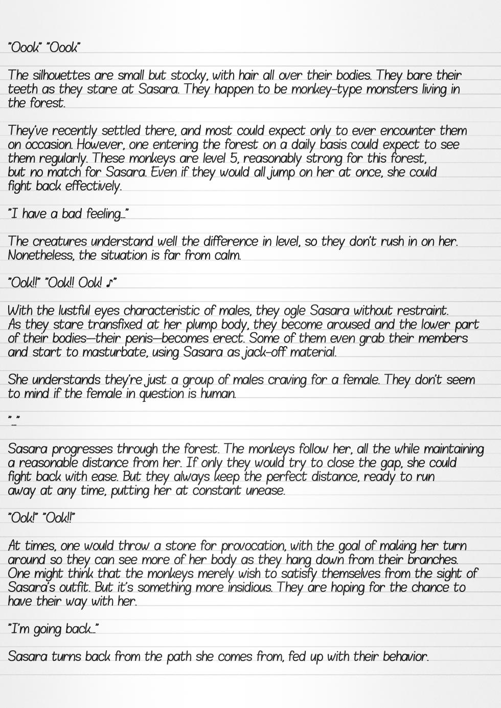 [Tiba-Santi (Misuke)] Misuke's Short Stories 15 - Sasara & Monkeys (ToHeart2 Dungeon Travelers) [English] - Page 3