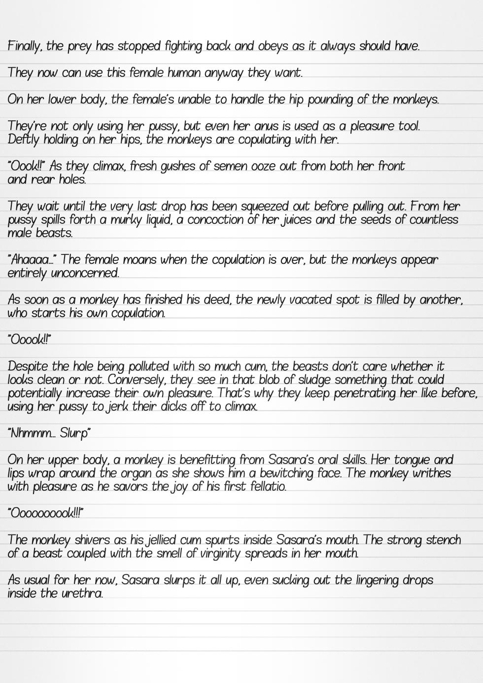 [Tiba-Santi (Misuke)] Misuke's Short Stories 15 - Sasara & Monkeys (ToHeart2 Dungeon Travelers) [English] - Page 15