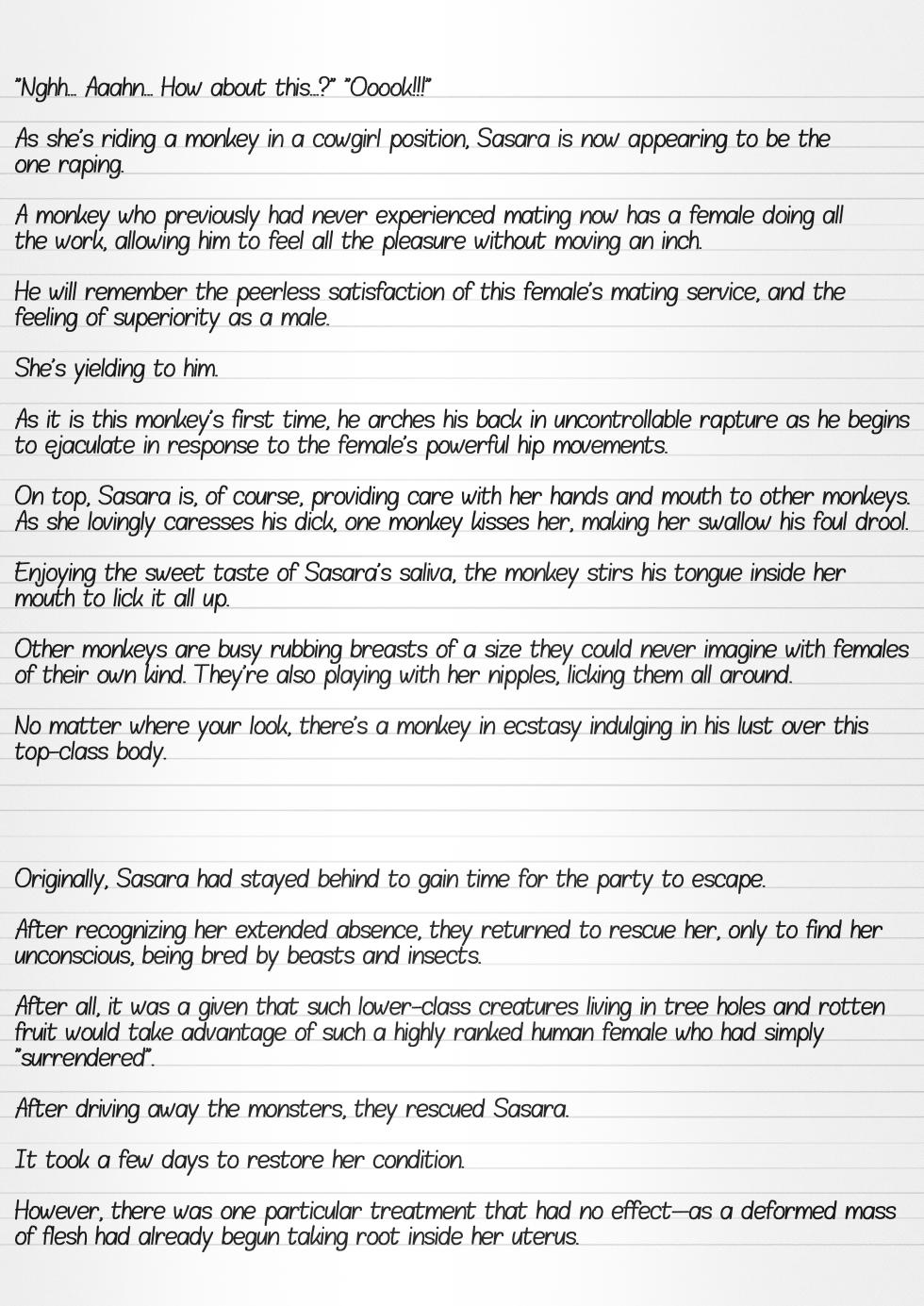 [Tiba-Santi (Misuke)] Misuke's Short Stories 15 - Sasara & Monkeys (ToHeart2 Dungeon Travelers) [English] - Page 19