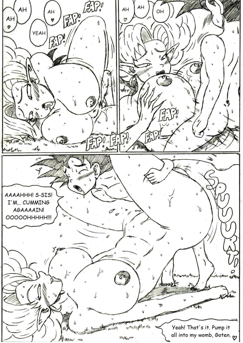 Big sis lesson Zangya x goten - Page 15