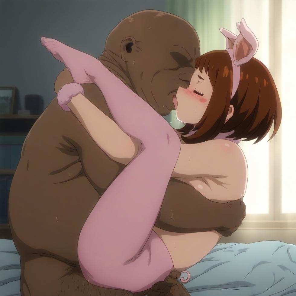 (Kichiku-Sensei) Nonconsensual sloppy kiss with ugly bastard [AI Generated] - Page 14