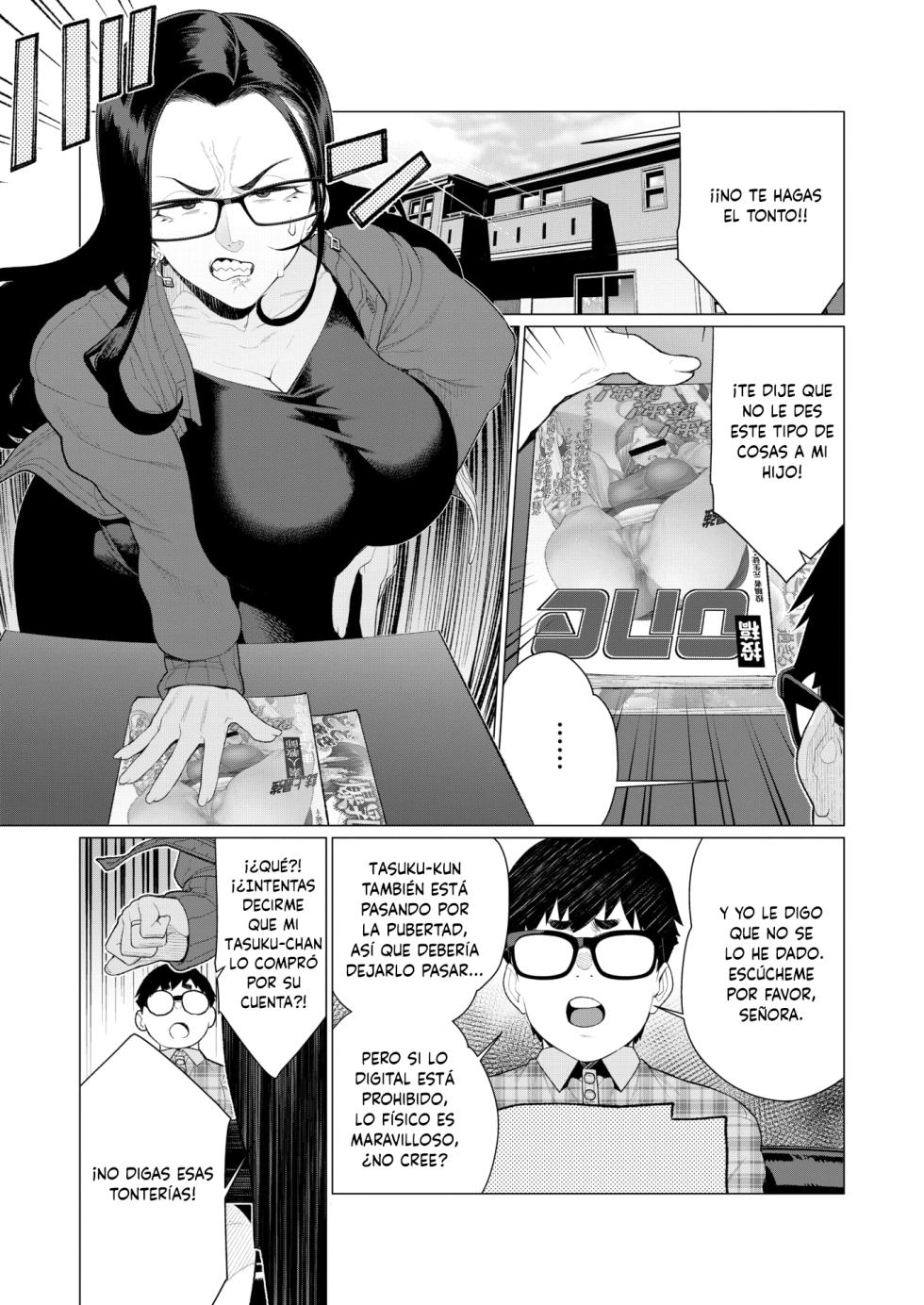 [Minamida Usuke] Kyouiku Mama tai kateikyoushi | Mamá Estricta VS Tutor Privado ~Lucha por la Revista Porno~ (COMIC HOTMiLK Koime Vol. 46) [Spanish] [Daraku Hotel] [Digital] - Page 3