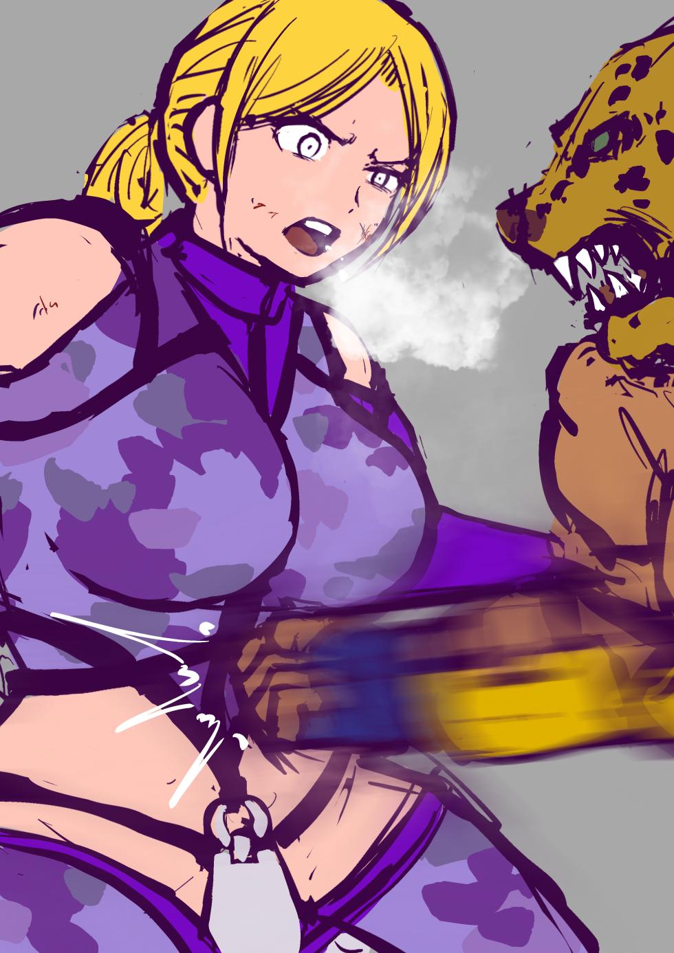 [Sanman-Drill] Nina Williams VS. King (Tekken) - Page 2