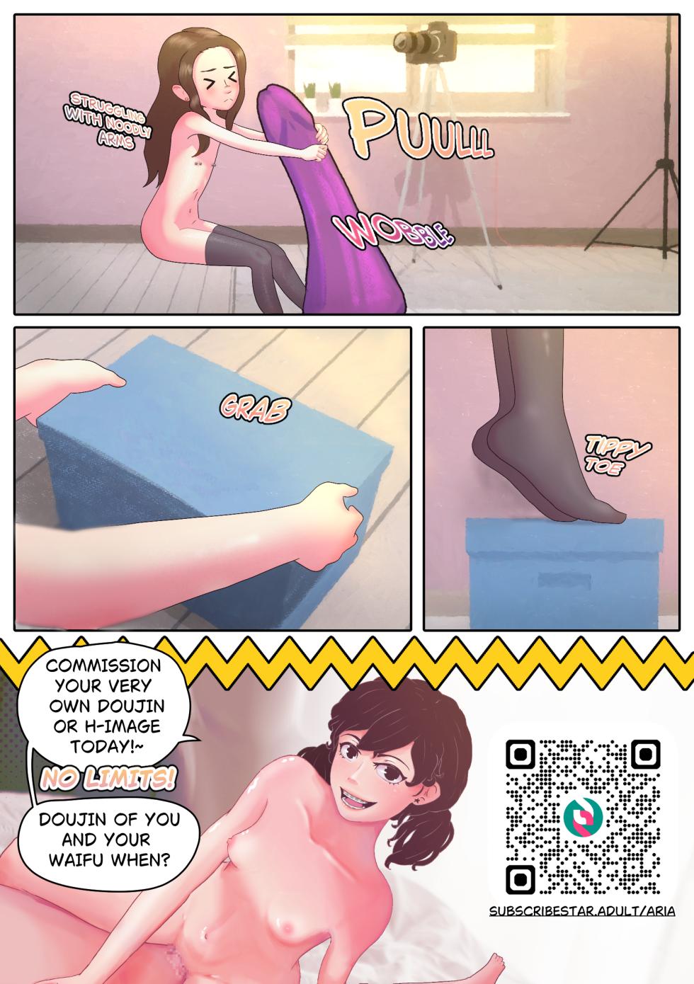 [Aria Pikapo] Marie's Training Part 1 + 2 [B&W][commission][English] - Page 13