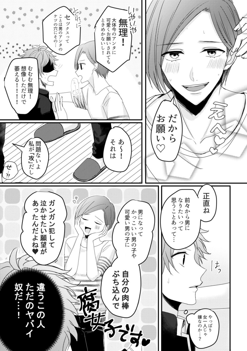 [Takana Gohan (Takana Gohan)] Otoko ni natta kantoku o sukueru no wa ore dakerashii… (A3!) [Digital] - Page 8