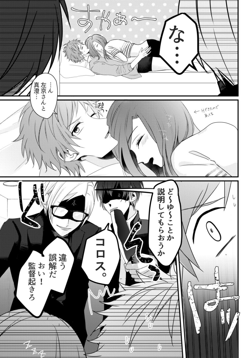 [Takana Gohan (Takana Gohan)] Otoko ni natta kantoku o sukueru no wa ore dakerashii… (A3!) [Digital] - Page 15
